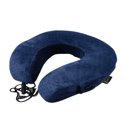 Memory Foam Travel Velvet Neck Pillow