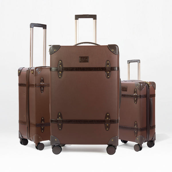 KarryOn Heritage PU Leather 3pc Set (28/24/20")