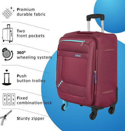 Star Soft Body Expandable Luggage