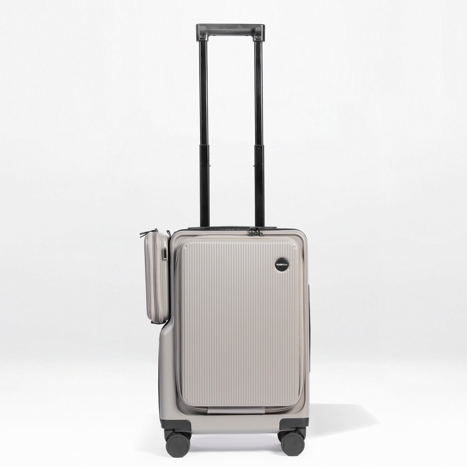 Front-Open 21" Cabin Luggage with detachable bag
