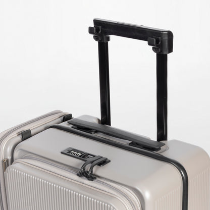 Front-Open 21" Cabin Luggage with detachable bag