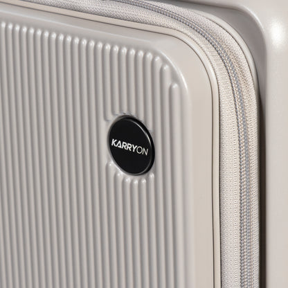 Front-Open 21" Cabin Luggage with detachable bag