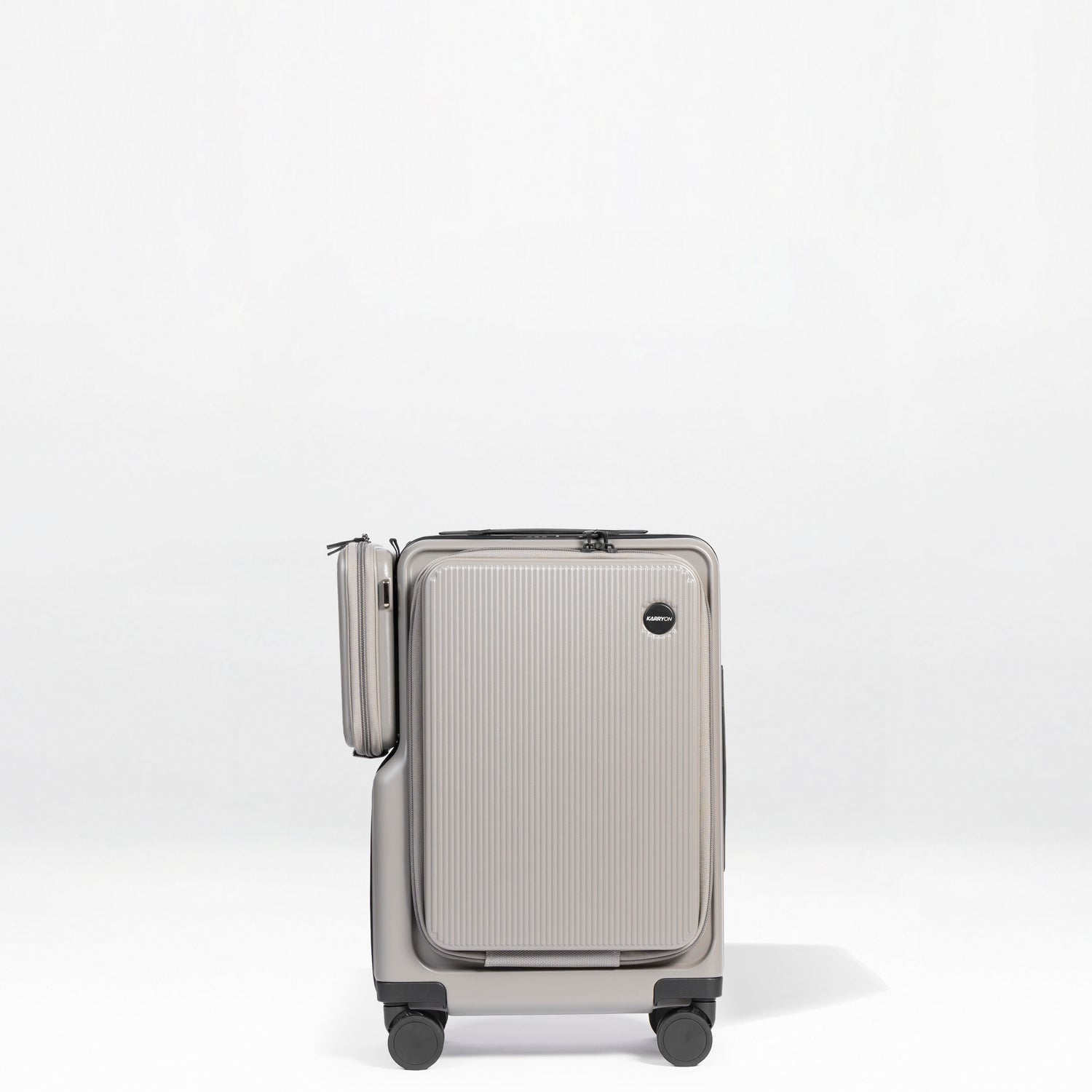 Front-Open 21" Cabin Luggage with detachable bag