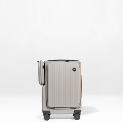 Front-Open 21" Cabin Luggage with detachable bag