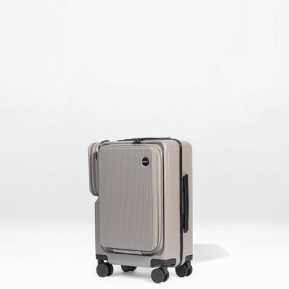 Front-Open 21" Cabin Luggage with detachable bag