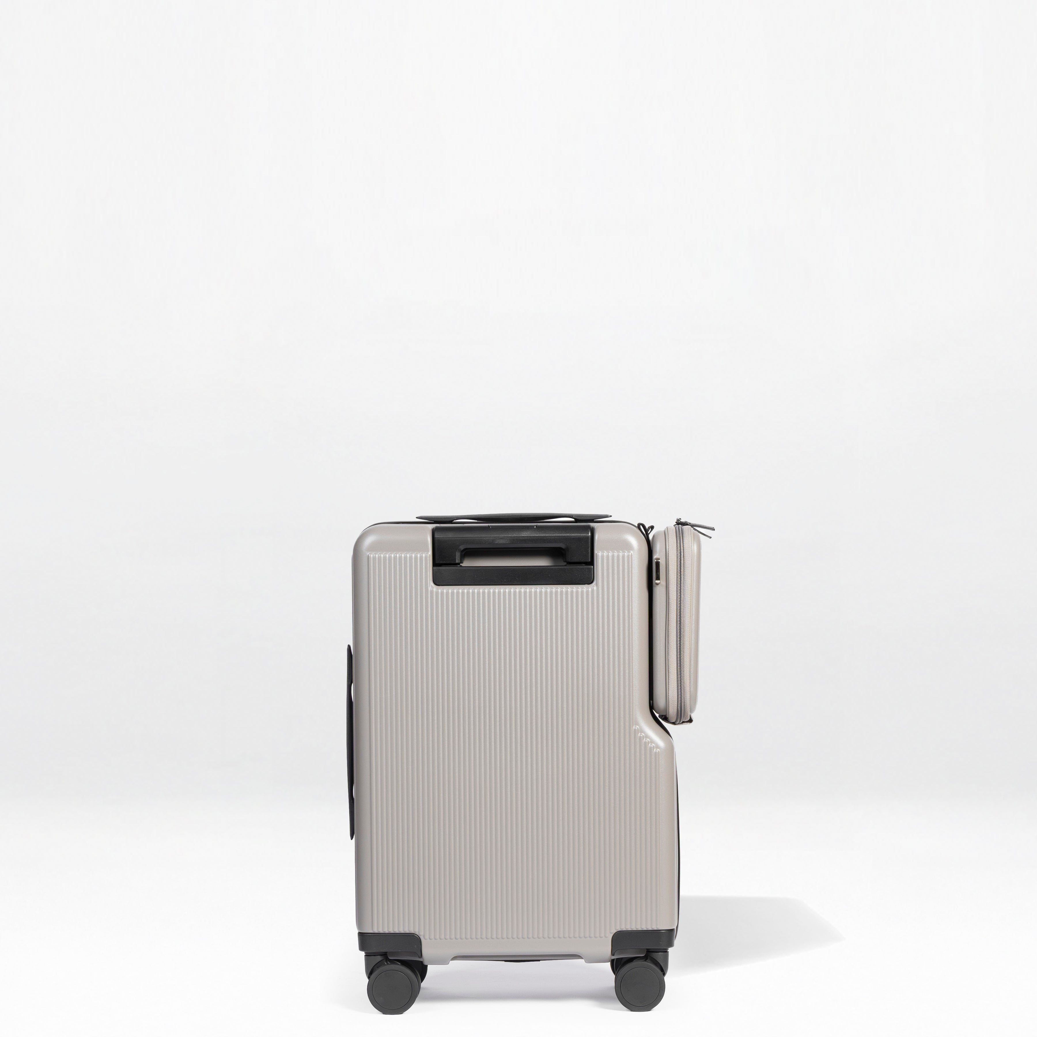 Front-Open 21" Cabin Luggage with detachable bag