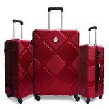 KARRY-ON ROBLOCKS ABS 3PC LUGGGAGE SET (20/24/28")