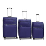 KARRY-ON AIREA DOUBLE WHEELED SOFT LUGGAGE 3PC SET (20/26/30")
