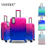 VENTEX GRADIENT PC+ABS 3PC LUGGAGE SET (20/25/29