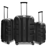 LOUIS CARDIN AVIATOR PP 3PC LUGGAGE SET (22/26/30")