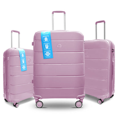 Sumo Fibertech Pp Luggage 3Pc Set (20/24/28")