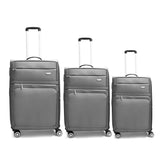 KARRY-ON AIREA DOUBLE WHEELED SOFT LUGGAGE 3PC SET (20/26/30")