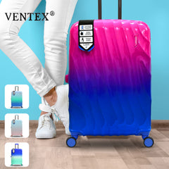 Ventex Gradient Pc+Abs 3Pc Luggage Set (20/25/29")