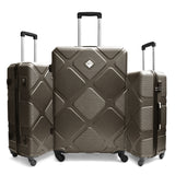 KARRY-ON ROBLOCKS ABS 3PC LUGGGAGE SET (20/24/28")