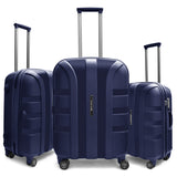 LOUIS CARDIN AVIATOR PP 3PC LUGGAGE SET (22/26/30")