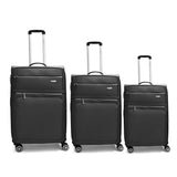 KARRY-ON AIREA DOUBLE WHEELED SOFT LUGGAGE 3PC SET (20/26/30")