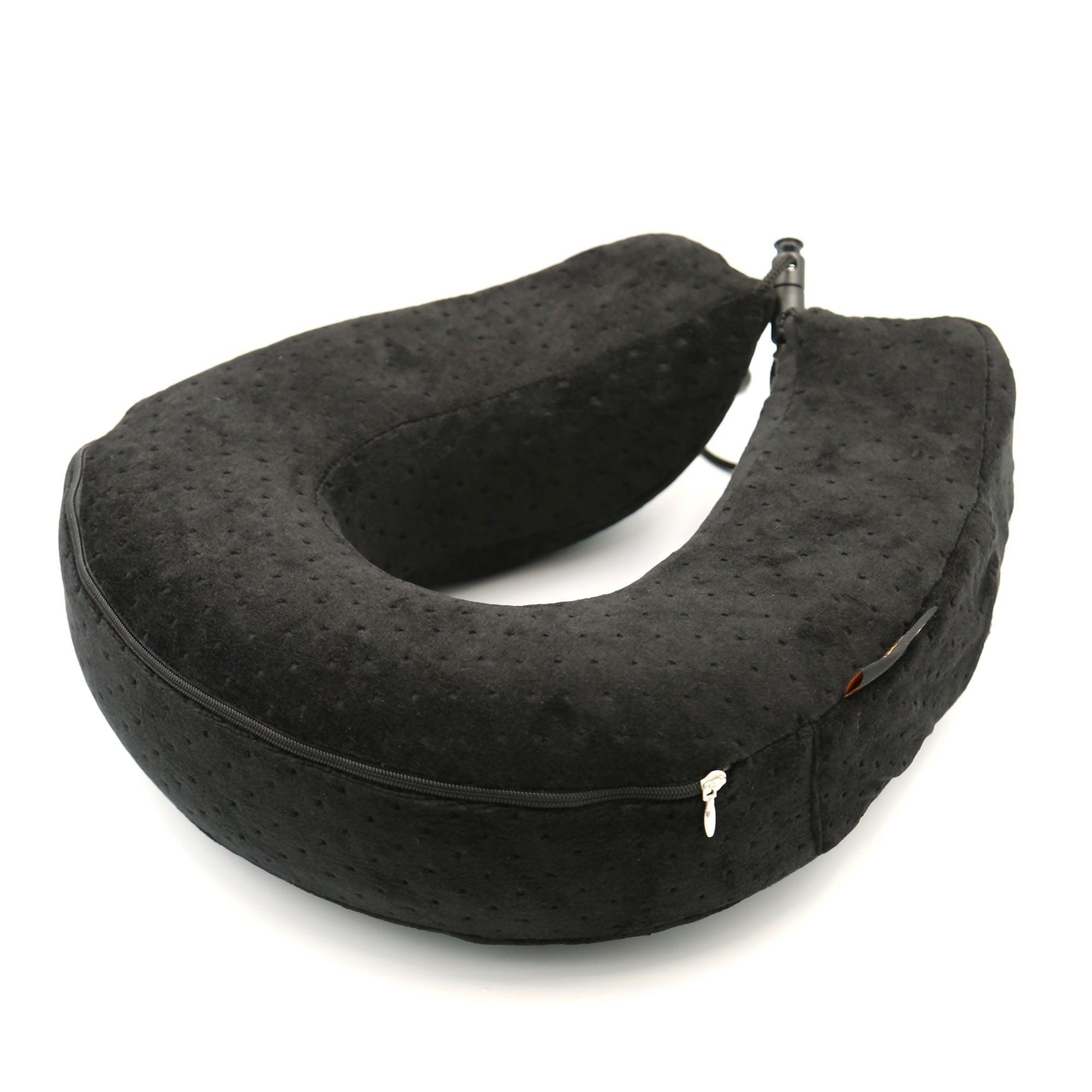 Memory Foam Travel Velvet Neck Pillow