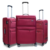 KARRY-ON GALLANT DOUBLE WHEELED SOFT LUGGAGE 3PC SET (20/26/30")