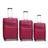 KARRY-ON AIREA DOUBLE WHEELED SOFT LUGGAGE 3PC SET (20/26/30")