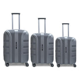LOUIS CARDIN AVIATOR PP 3PC LUGGAGE SET (22/26/30")