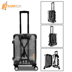 Karry-On Aviation Tsa Transparent Pc Hardshell Luggage