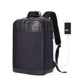 AOKING SN86610-5 LEATHER BUSINESS LAPTOP BACKPACK