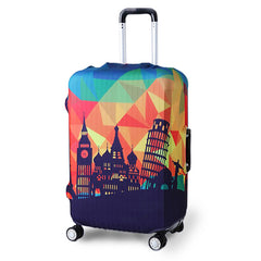 Travel Luggage Cover Spandex Protector For 20" Up To 26" Inch Luggage