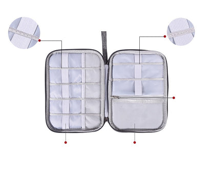 Electronics Organizer Cable Bag