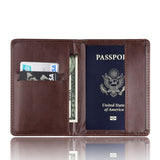 TRAVELER PASSPORT COVER PU LEATHER
