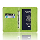 TRAVELER PASSPORT COVER PU LEATHER