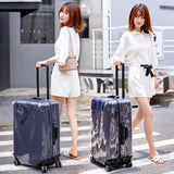 PVC TRANSPARENT TRAVEL LUGGAGE COVER PROTECTOR (26"- 30" INCHES)