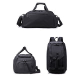AOKING 3 IN 1 BLACK HAWK TRAVEL BAG SW89016  (DUFFLE BAG/SHOULDER BAG/BACKPACK)