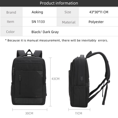 Aoking  Travel Smart Laptop Backpack - Sn1133-5