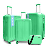 PIGEON MONUMENTAL PP 3+1PC SET LUGGAGE WITH PVC COVER (14/20/24/28")
