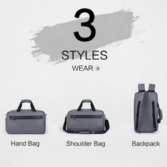 Aoking 3 In 1 Elite Duffle Bag Sw89015  (Duffle Bag/Shoulder Bag/Backpack)