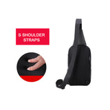 AOKING SY95070 SMART ANTI THEFT WATERPROOF CROSSBODY BAG
