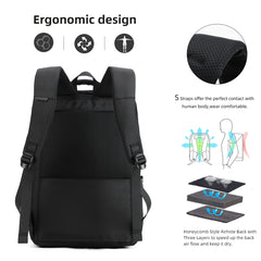 Aoking Spine Protection Travel Laptop Backpack - Sn1290