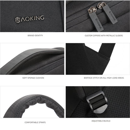 Aoking  Travel Smart Laptop Backpack - Sn1133-5