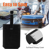 PU Leather Luggage Tag
