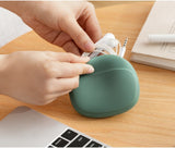 PORTABLE SILICONE CABLE ORGANIZER POUCH