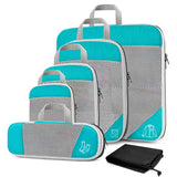 6 SET PREMIUM COMPRESSION TRAVEL PACKING CUBES