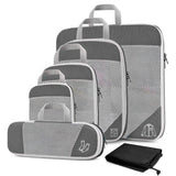 6 SET PREMIUM COMPRESSION TRAVEL PACKING CUBES