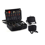 MULTI-PURPOSE PREMIUM MAKE-UP BRUSHES CASE & COSMETIC TRAVEL BAG (MEDIUM)