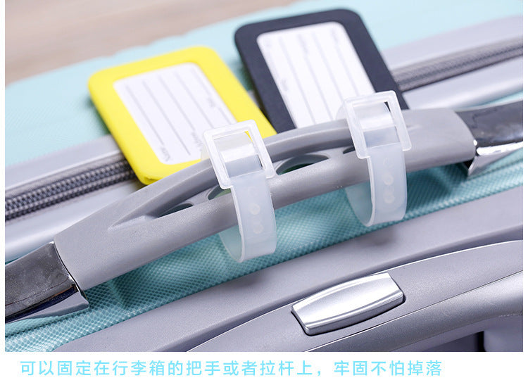 Pastel Luggage Tag 3Pcs (Mix Colors)