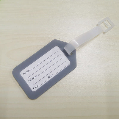 Pastel Luggage Tag 3Pcs (Mix Colors)