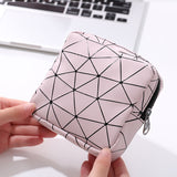 GEOMETRIC METALLIC PURSE FOR MEN AND WOMEN