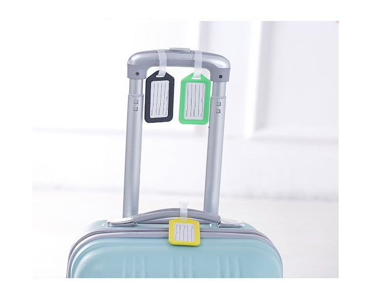 Pastel Luggage Tag 3Pcs (Mix Colors)