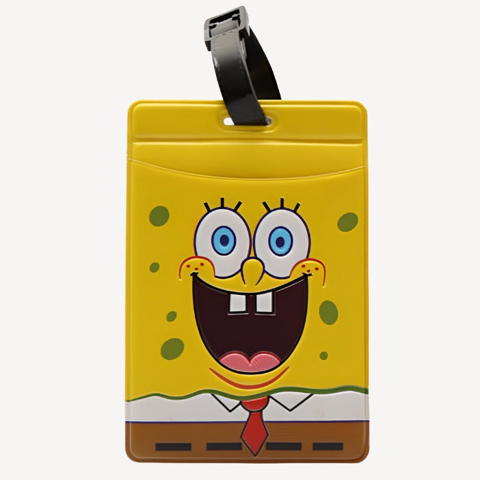 Spongebob PVC Luggage Tag