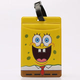 Spongebob PVC Luggage Tag