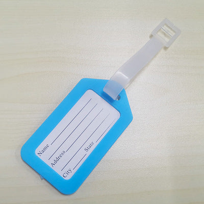Pastel Luggage Tag 3Pcs (Mix Colors)